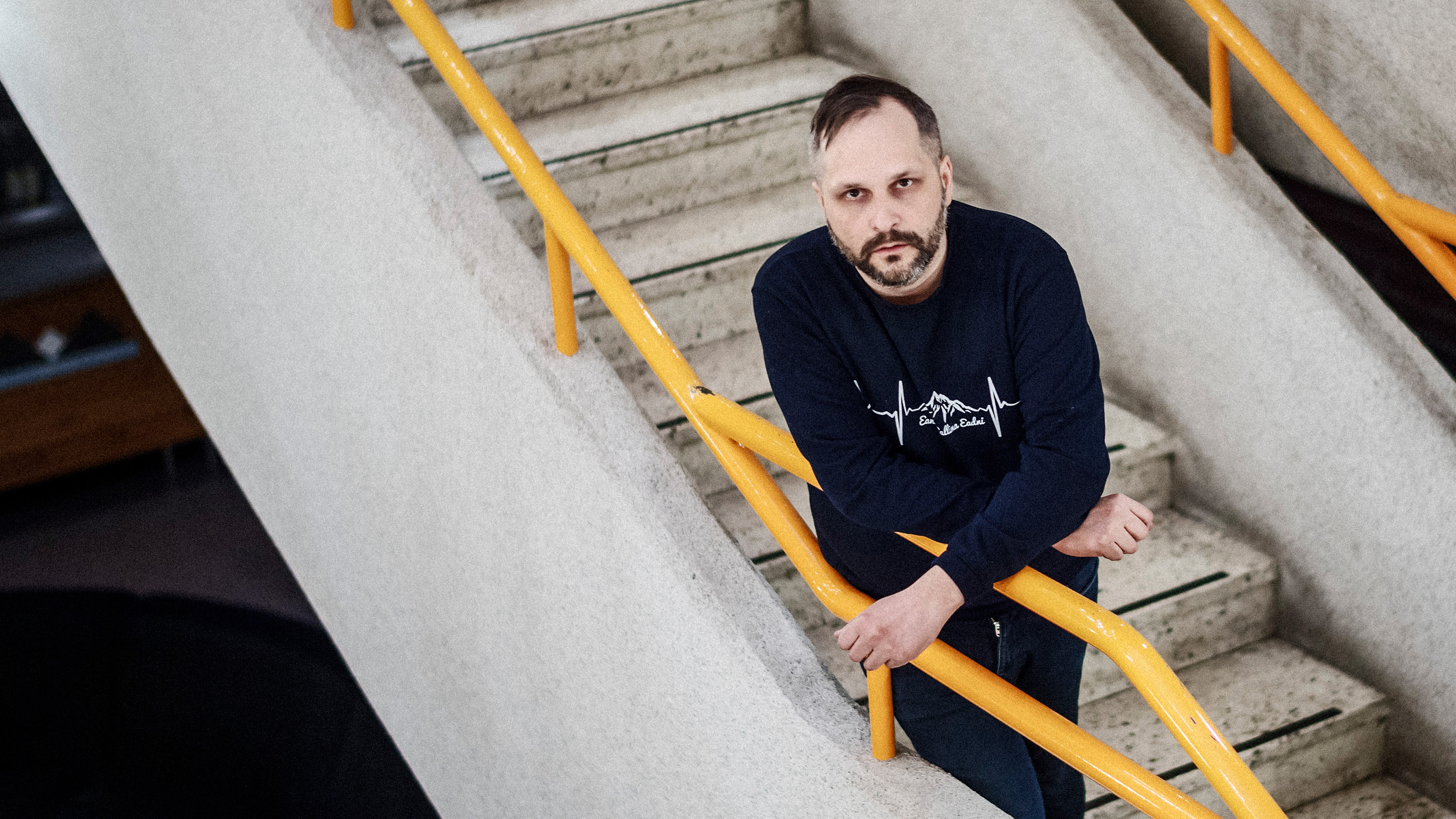 Henrik Blind, same, renägare och kommunalråd för Miljöpartiet i Jokkmokk. Han är en av de ledande rösterna i motståndet mot en ny gruva i Gállok.