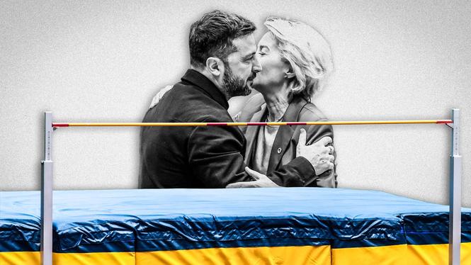 Ursula von der Leyen har lovat att EU ska fasa ut det sista av den ryska gasen – till 2027. Vad bra. Dagen det sker, efter ännu fler år av strider och ond, bråd död, skriver Lotta Ilona Häyrynen.