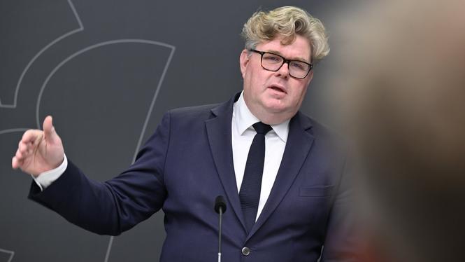 Justitieminister Gunnar Strömmer (M). Arkivbild.
