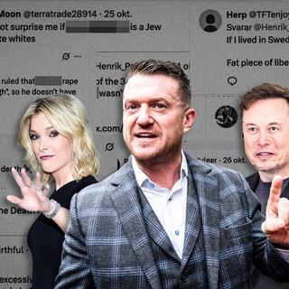 Bland de som kritiserat domen finns Tommy Robinson, Elon Musk och Megyn Kelly.
