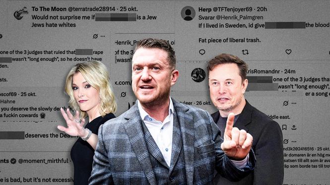 Bland de som kritiserat domen finns Tommy Robinson, Elon Musk och Megyn Kelly.