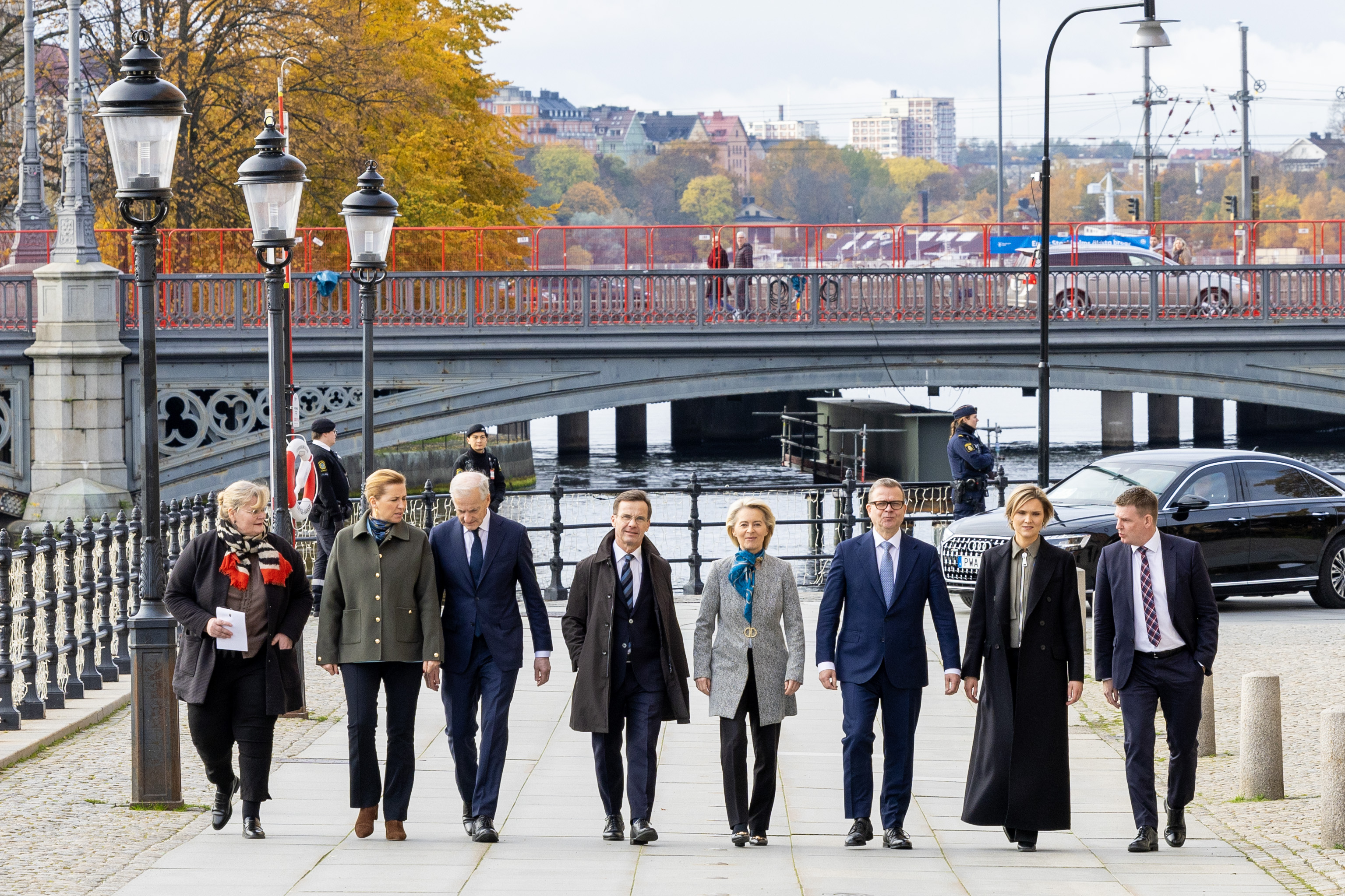Nordens statsministrar möttes under tisdagen i Stockholm.