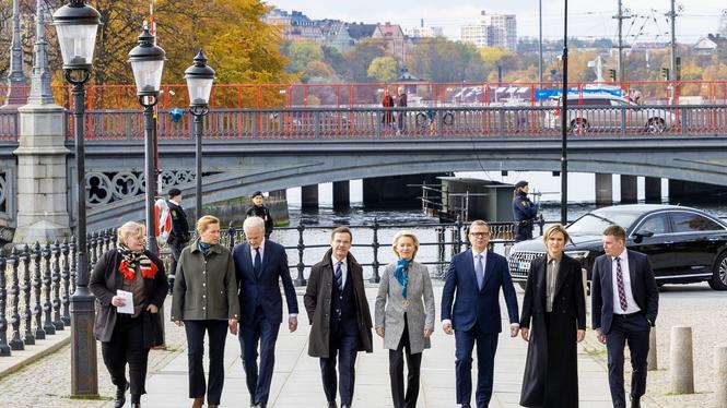 Nordens statsministrar möttes under tisdagen i Stockholm.