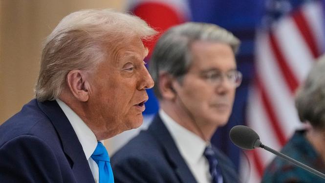 Donald Trump i Sydkorea.