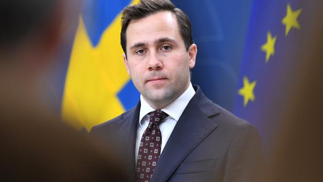 Bistånds- och utrikeshandelsminister Benjamin Dousa (M).