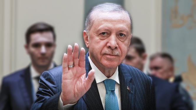 Turkiets president Recep Tayyip Erdogan.