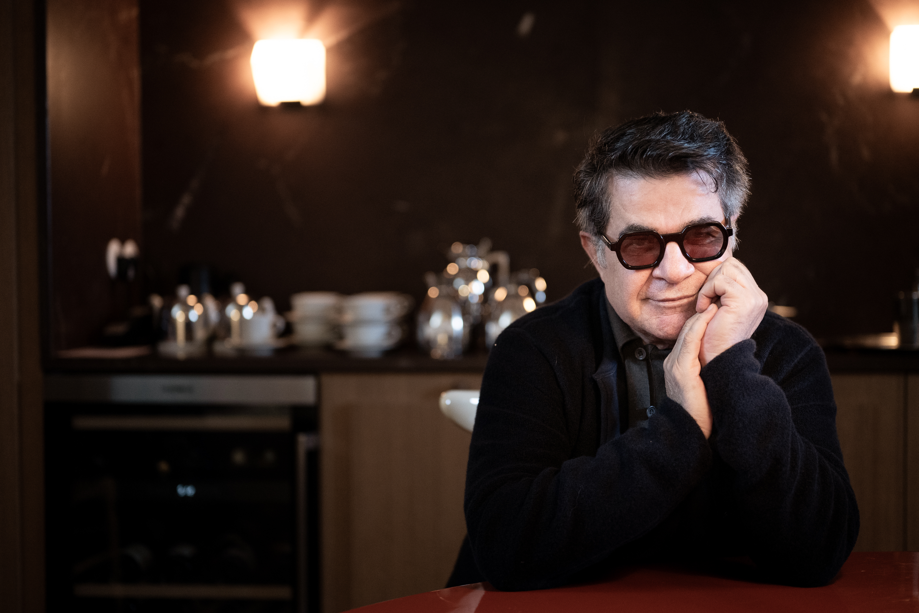 Den iranska regissören Jafar Panahi är på besök i Stockholm under Stockholms filmfestival.