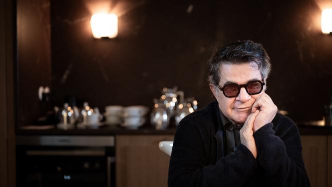 Den iranska regissören Jafar Panahi är på besök i Stockholm under Stockholms filmfestival.