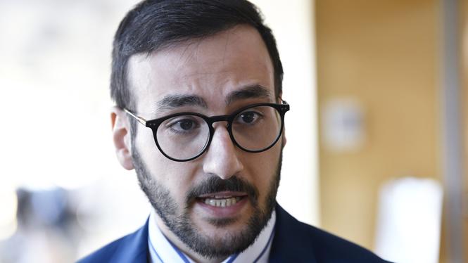 Tony Haddou (V), vice ordförande i socialförsäkringsutskottet. 