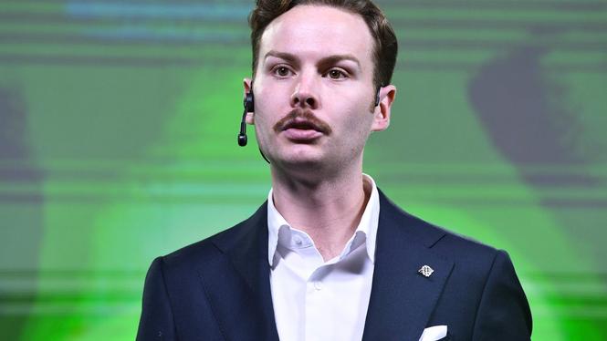 Centerstudenternas ordförande Rasmus Elfström (C).