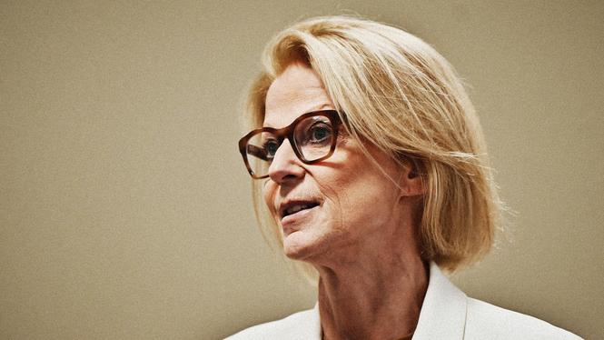 Finansminister Elisabeth Svantesson (M).