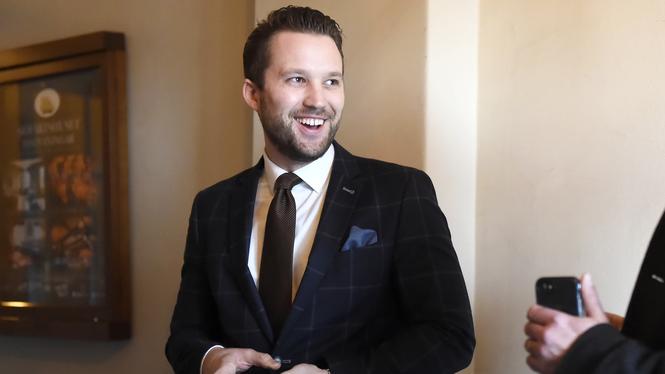 Hannes Hervieu blir ny partisekreterare i Centerpartiet. 