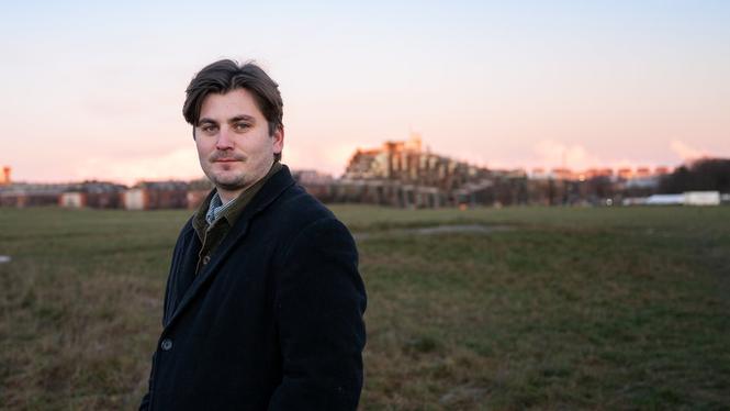 Luf:s ordförande Anton Holmlund.