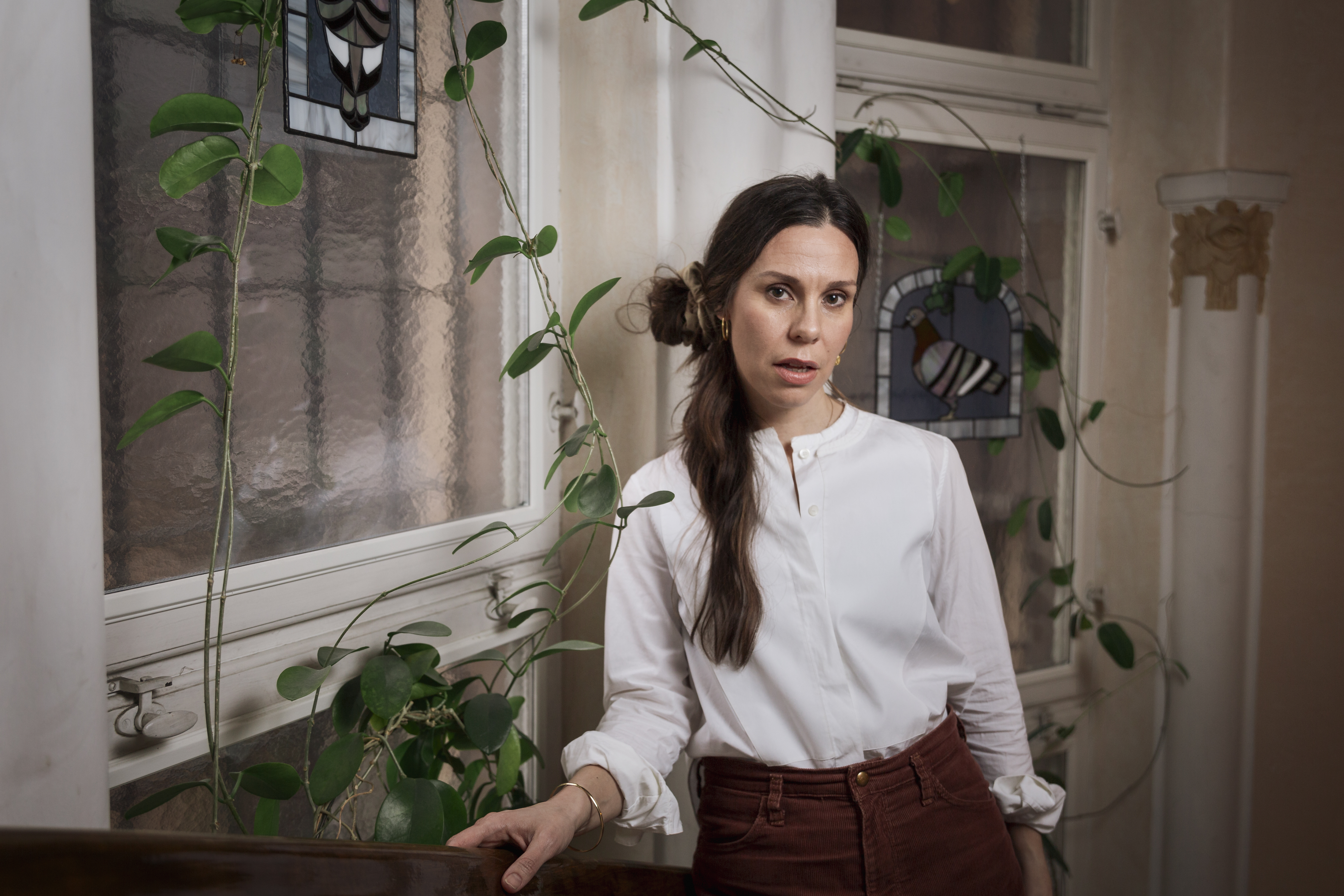 Samanda Ekman har podden ”Till sängs i kulturen” tillsammans med Malena Ivarsson.