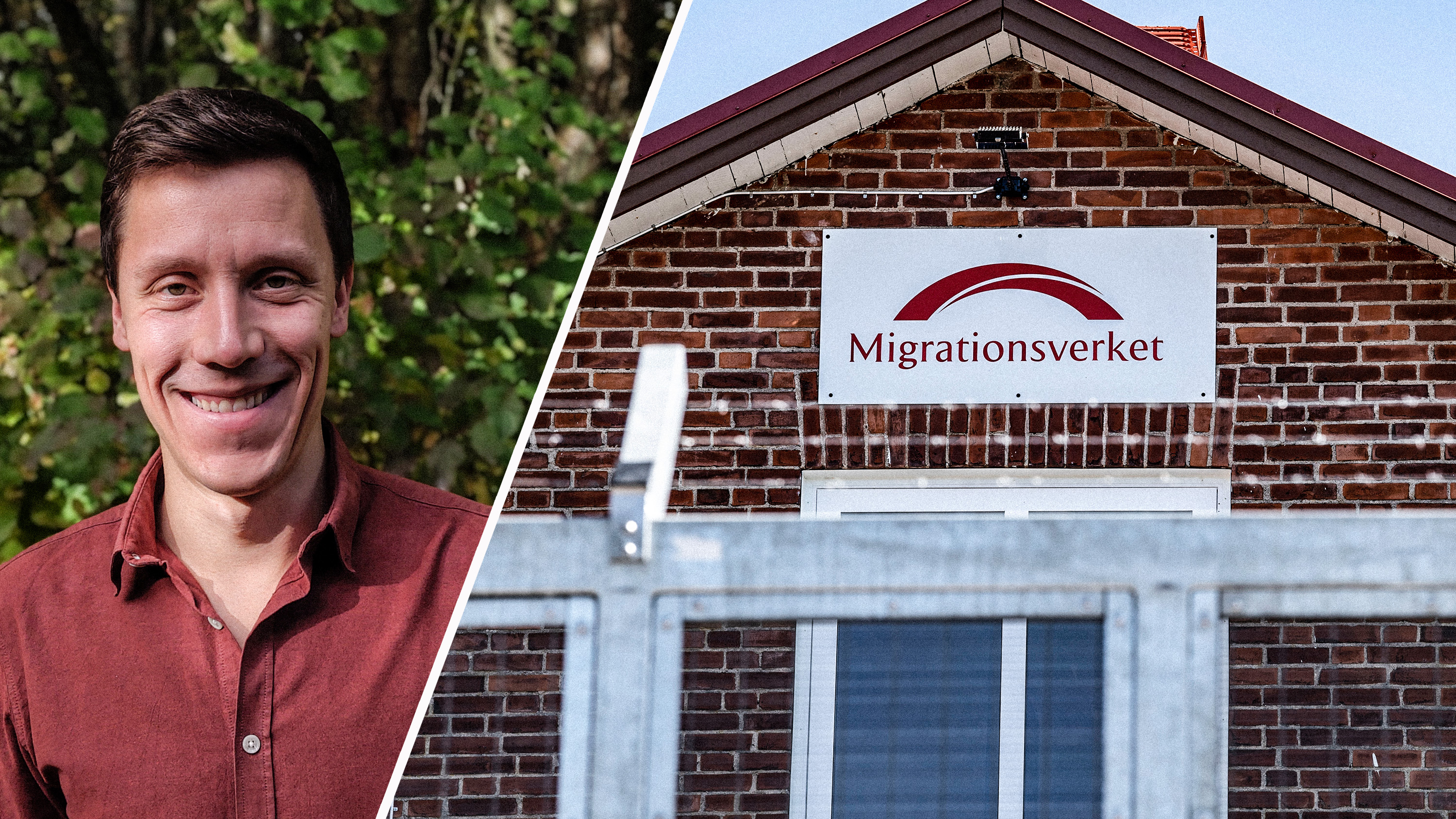 Klimataktivisten David Alcer hotas av utvisning och utreds nu av Migrationsverket.