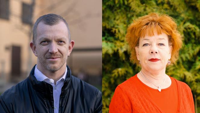 Jonas Lindberg och Lotta Back (V) riktar kritik mot både nätläkares fuskande,  men också hur offentligheten hanterar det.