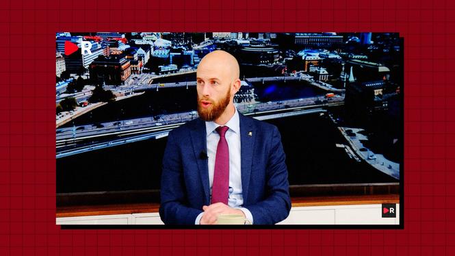 Carl-Oskar Bohlin (M), minister för civilt försvar, har minst sagt tagit kritiken mot Socialdemokraterna för långt.