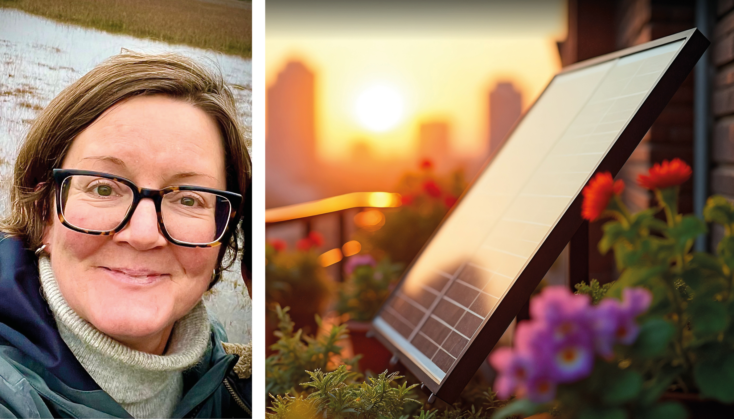 Tack vare ETC Mobils kunder kan ETC Sol sätta upp nya solceller varje månad – något Isabel Enström känner starkt för: ”Det är jätteviktigt att bidra på alla sätt som går.”