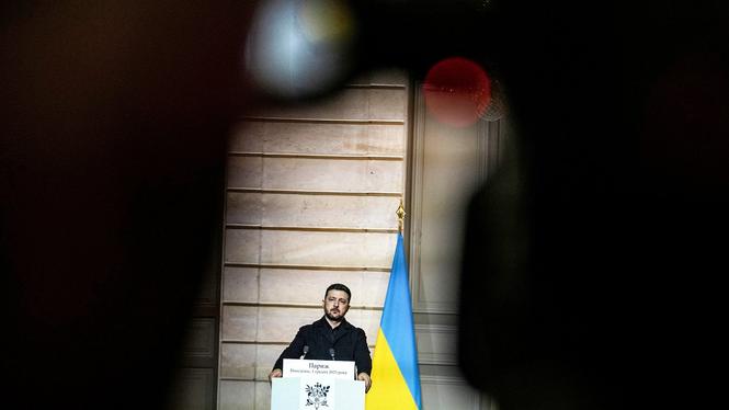 Ukrainas president, Volodymyr Zelenskyj.