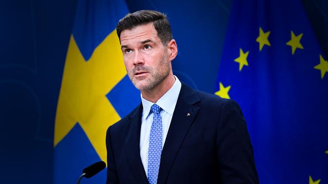 Migrationsminister Johan Forssell (M).