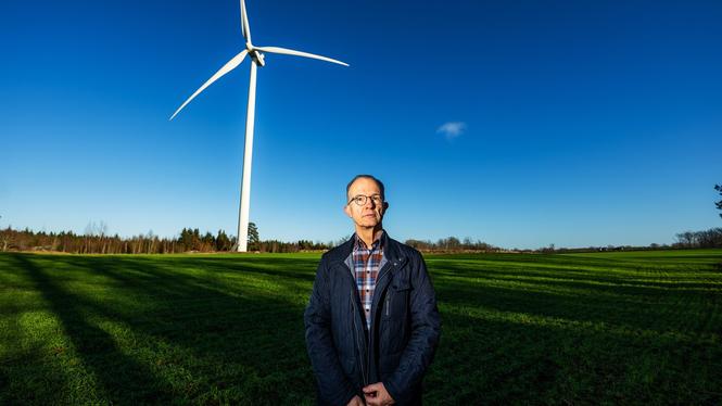 Bo Göransson var först engagerad i vindkraftsfrågan. Men det blev inte som han tänkt sig. Till slut fick han höra att han skulle passa sig.