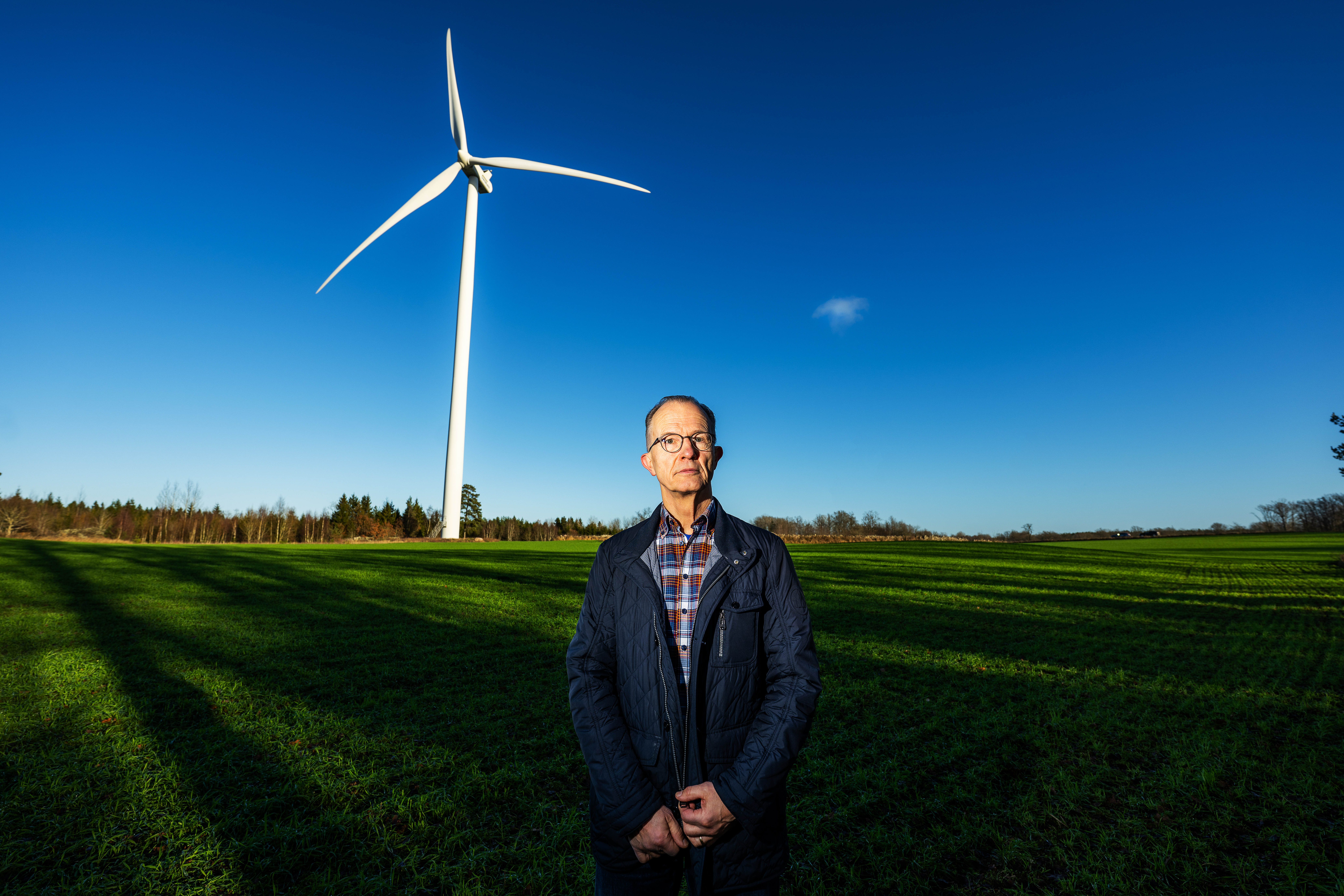 Bo Göransson var först engagerad i vindkraftsfrågan. Men det blev inte som han tänkt sig. Till slut fick han höra att han skulle passa sig.