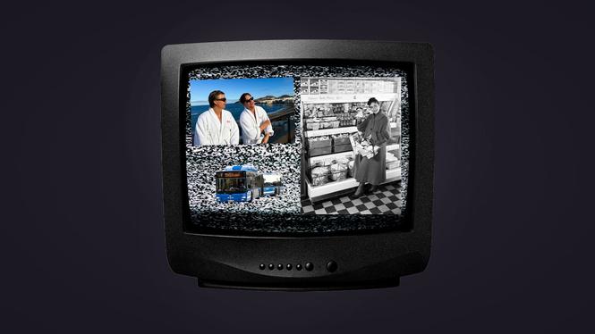 Till slut tittar America Vera-Zavala på första avsnittet av ”Semester med Garplind” på SVT.