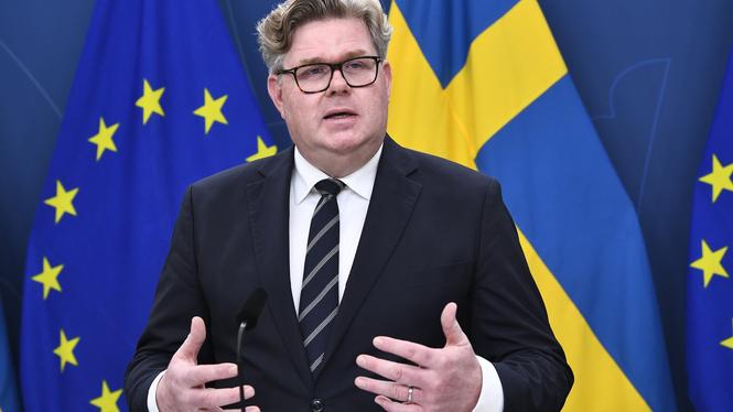 Justitieminister Gunnar Strömmer (M).