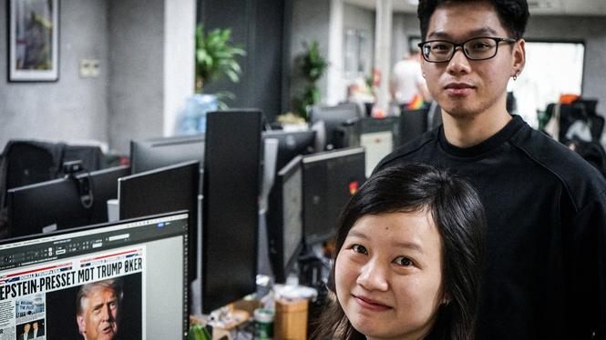 Danska platschefen ser inga problem: ”Jag ser affischer med hammaren och skäran – men jag och alla här kan titta på CNN och köpa New Yorks Times” • Dagens ETC har besökt kontoret dit mediehuset vill flytta sin produktion.