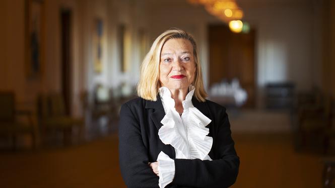 Karin Rågsjö (V) kräver en särskild parlamentarisk sjukvårdsberedning. För den här frågan är minst lika viktig som försvaret.