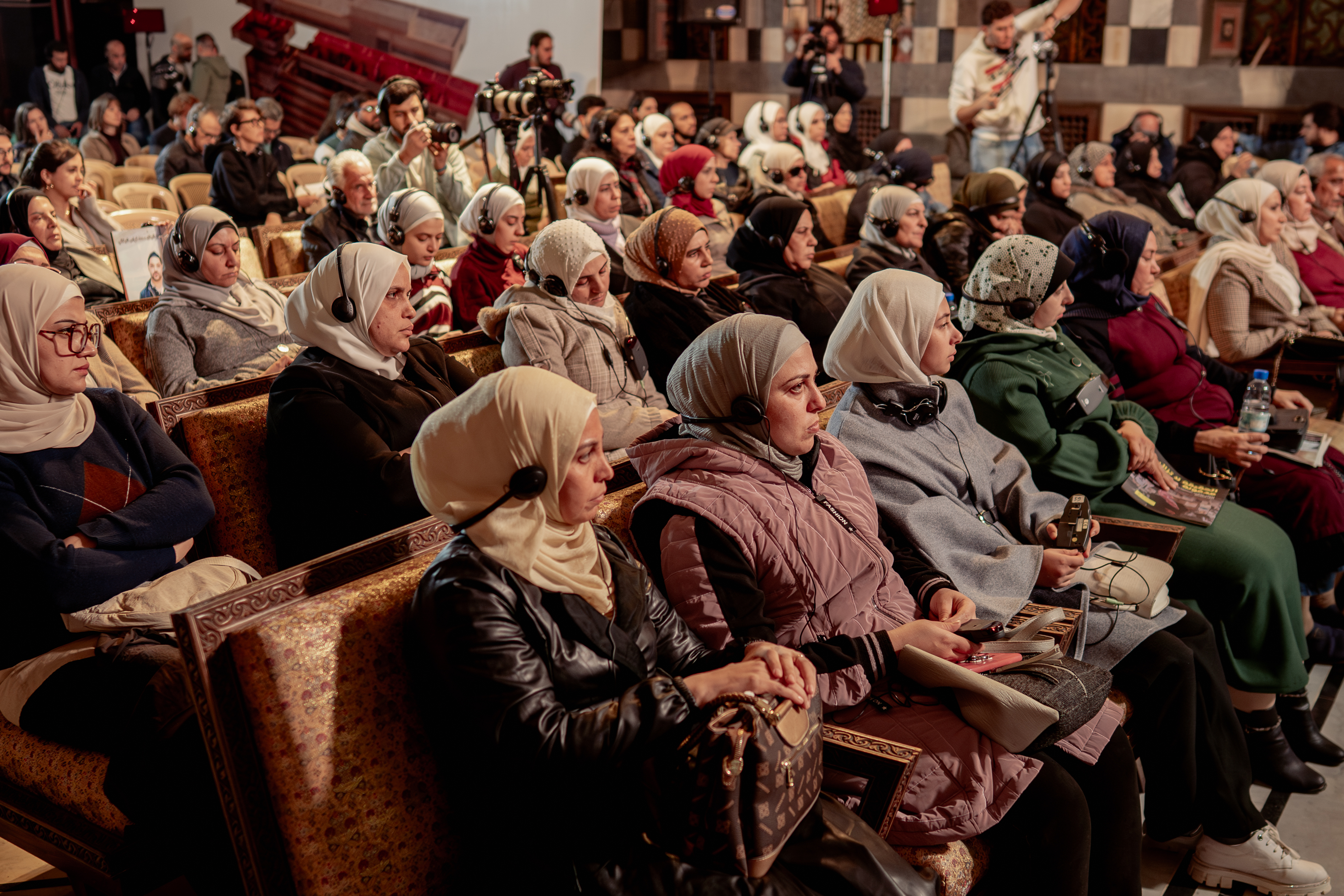 Arrangör för kvällens samtal på Syriens nationalmuseum är Syria prisons museum och Amnesty International.