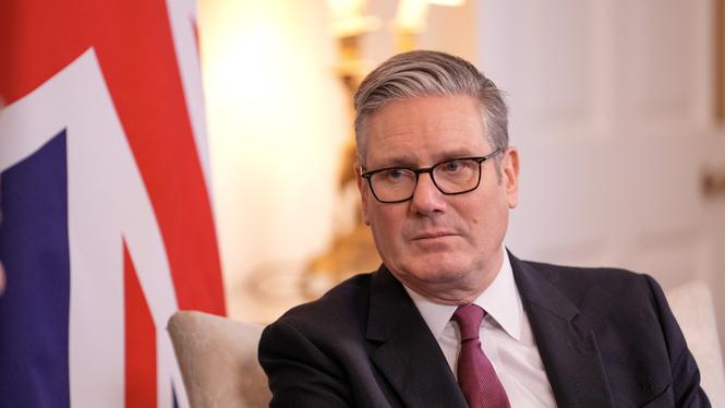 Keir Starmer, Storbritanniens premiärminister och ledare för Labourpartiet. 