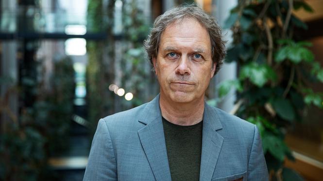 Miljöpartiets Pär Holmgren i Europaparlamentet i Strasbourg.