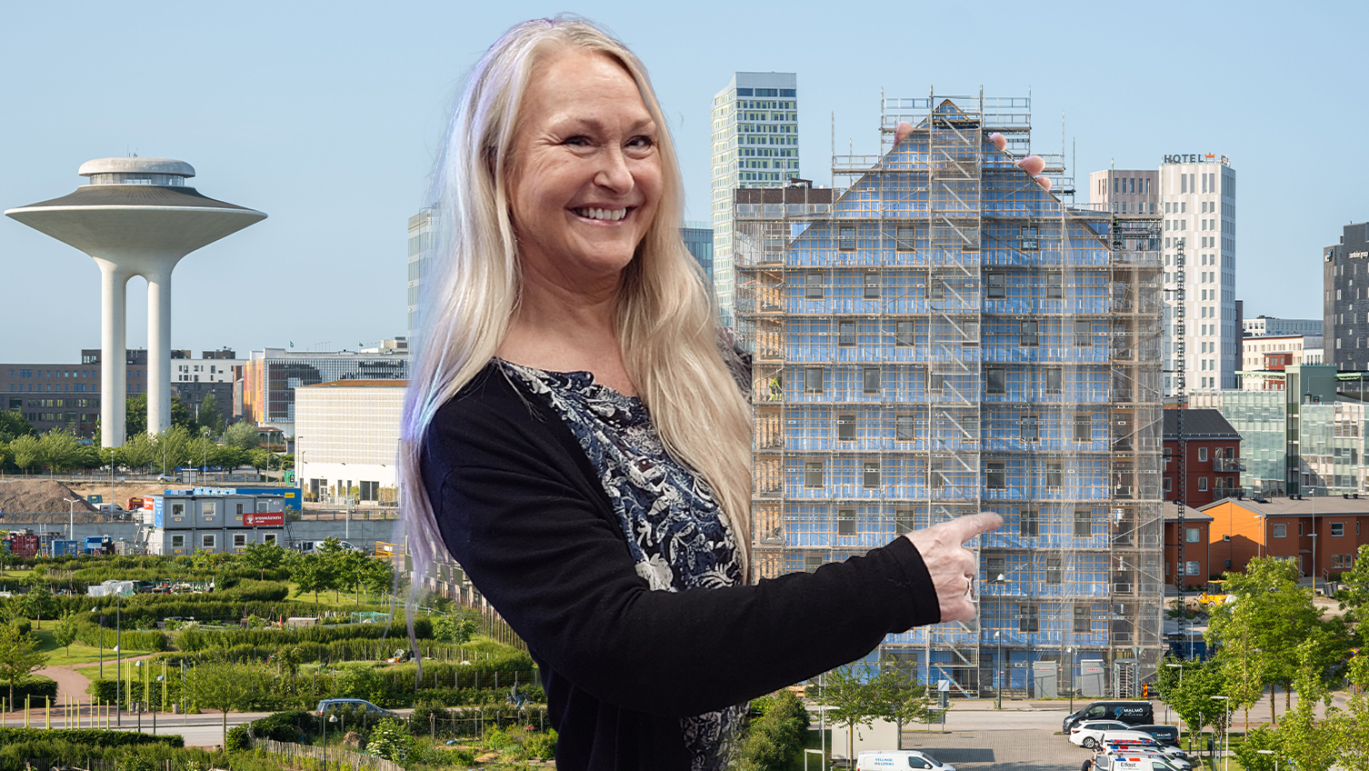Nu kan du boka lägenhet i huset i Malmö. Annelie Norell berättar om lägenheterna: hållbara bostäder där klimat och livskvalitet står i centrum.
