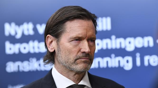 Martin Melin (L), rättspolitisk talesperson för Liberalerna. 