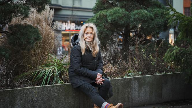 ”Det är en kamp varje dag för att överleva”, säger hemlösa Christina Hammarbäck.