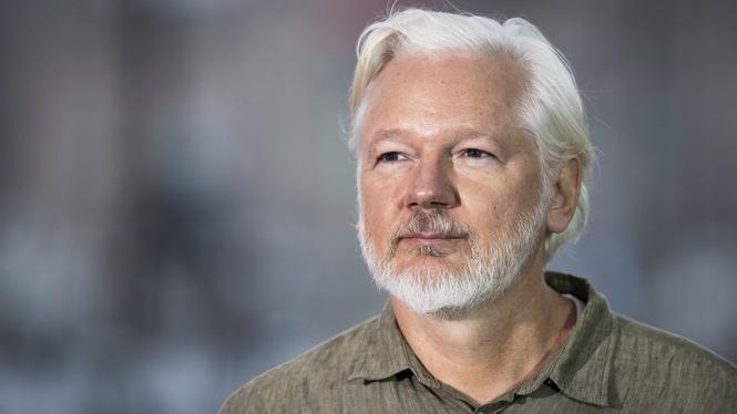 Julian Assange. Arkivbild.