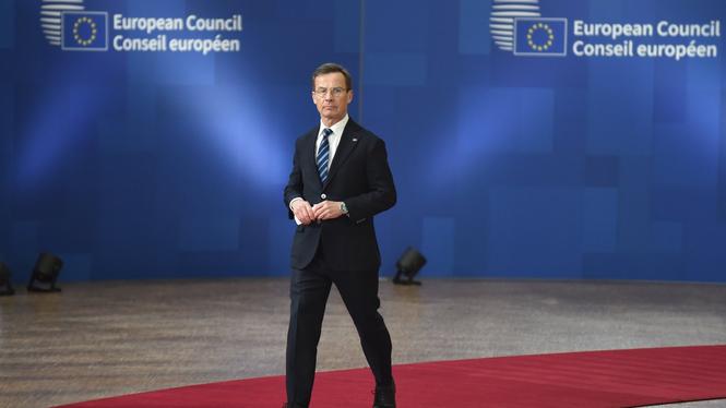 Statsminister Ulf Kristersson.