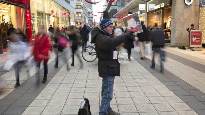 Situation Stockholm har gett hemlösa i huvudstaden en inkomst sedan 1995. 
