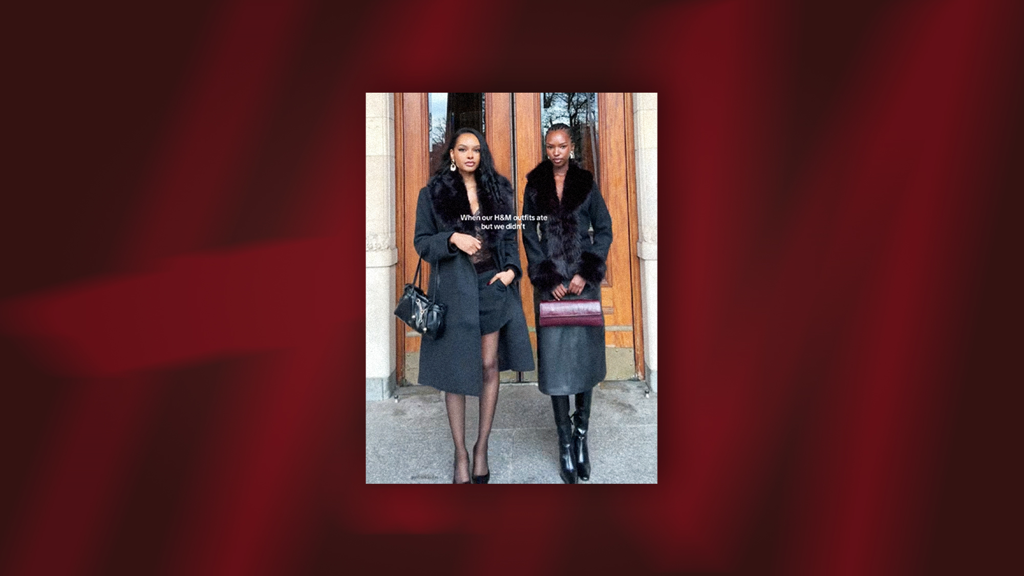 Ett H&M-sponsrat inlägg på Tiktok för tankarna till svält.