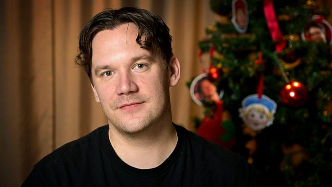 70 kilo ren godhet. Så beskriver Christopher Garplind sig själv.