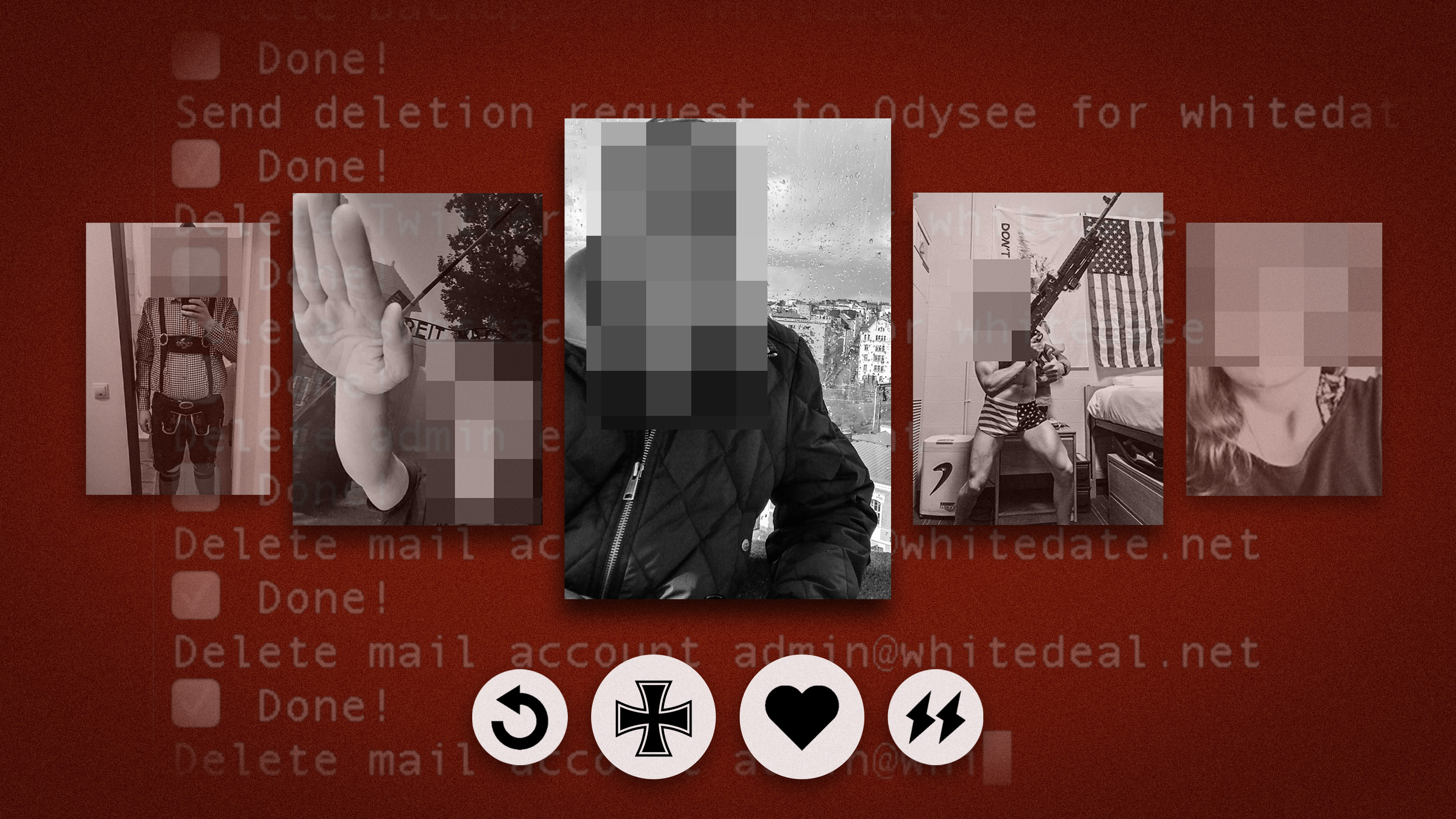 Vill dejta rasrent • ”Pro-vit, red-pilled, nationalsocialist” • VIDEO: Se när hackern släcker rasistsajten inför livepublik.