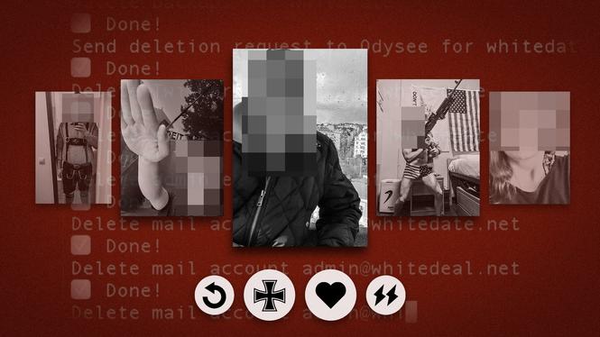 Vill dejta rasrent • ”Pro-vit, red-pilled, nationalsocialist” • VIDEO: Se när hackern släcker rasistsajten inför livepublik.