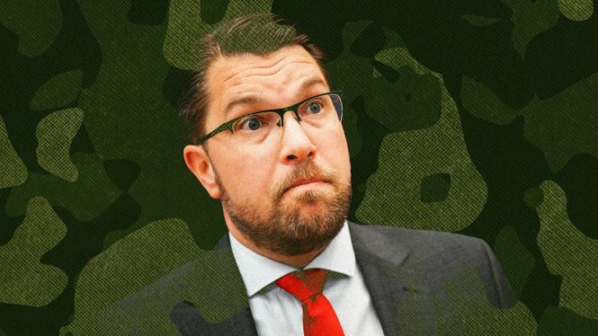 Sverigedemokraternas partiledare Jimmie Åkesson.