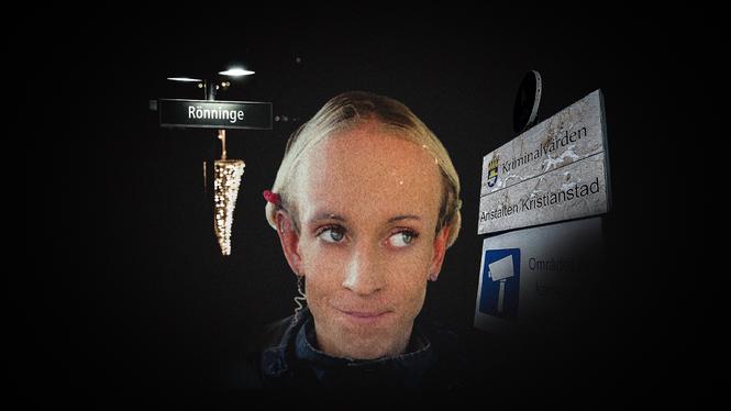 Efter att ha försökt kidnappa en 10-årig flicka satt Vilma Andersson, då Robin, inlåst på anstalten i Kristianstad.