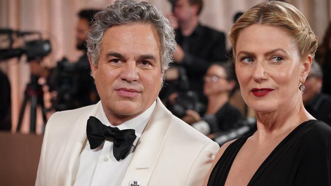 Skådespelaren Mark Ruffalo har skrivit på uppropet för högre skatter. Här syns han bära en ”Be Good”-pin på Golden Globe-galan, till stöd för den av ICE dödade Renee Good.