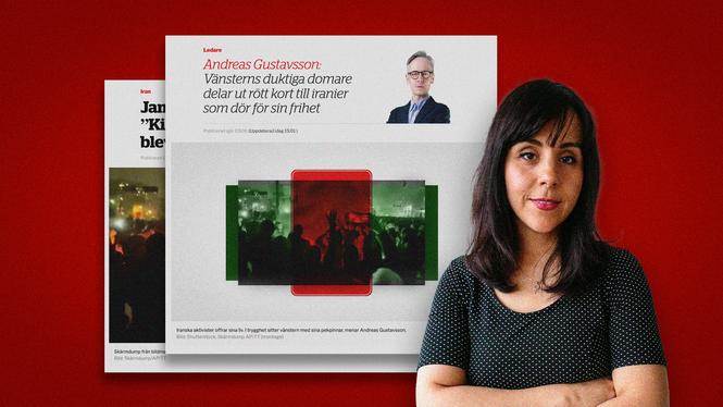 ”Att motsätta sig Shahens återkomst och imperialistiska bombningar samtidigt som man är emot den nuvarande regimen, är en inställning som är väl förankrad bland iranier”, skriver Roya Hakimnia.