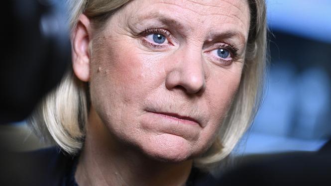 Socialdemokraternas partiledare Magdalena Andersson. 