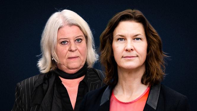 Camilla Waltersson Grönvall, socialtjänstminister (M) och Nina Larsson, jämställdhetsminister (L), replikerar Ung vänster som i en debattartikel menade att statsministern sviker våldsutsatta kvinnor.