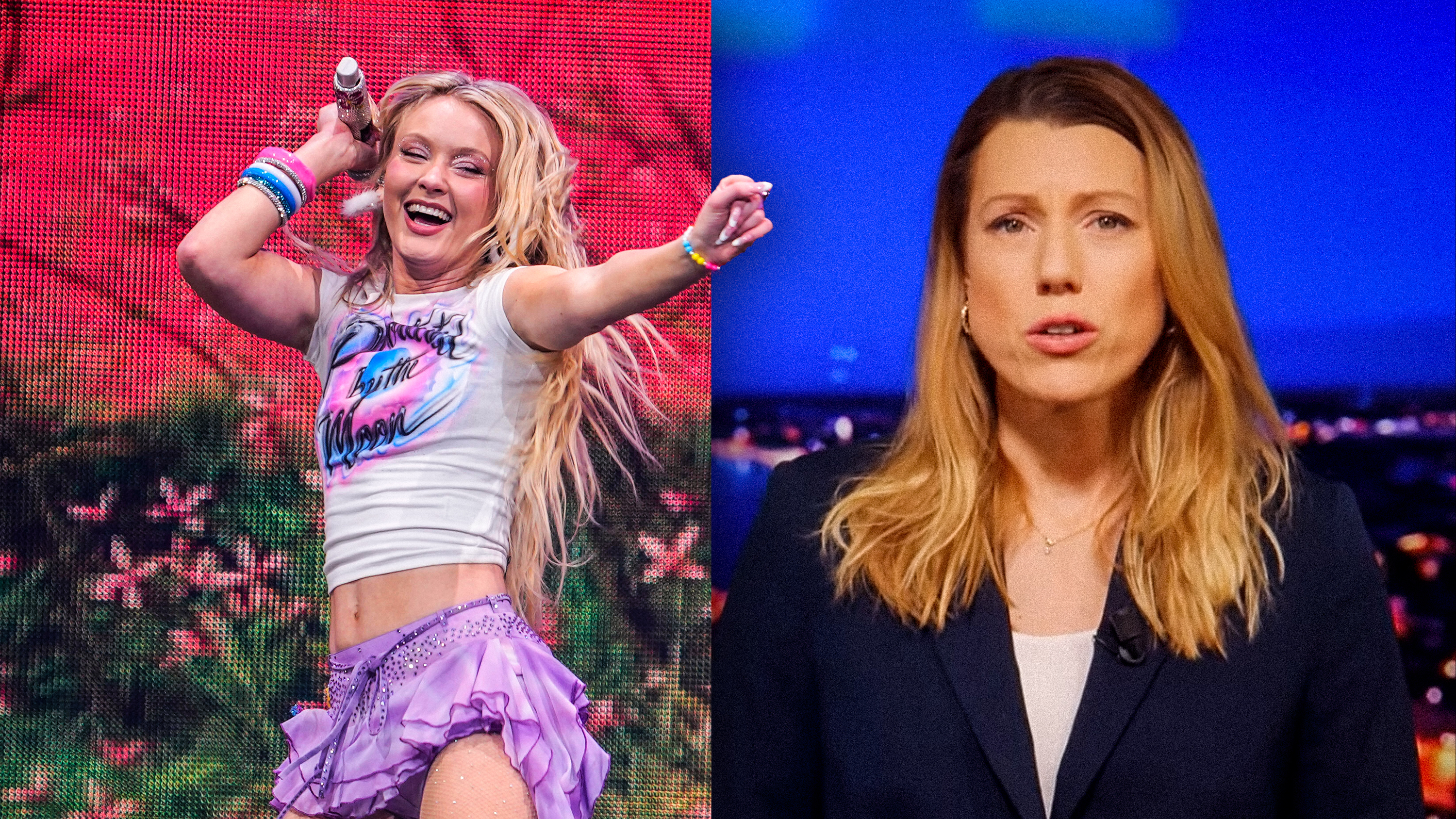 Isabelle Eriksson, reporter på SD-nära Riks, skrev att hon vill göra livet obekvämt för Zara Larsson.